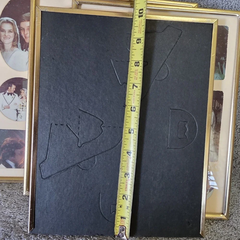 Set Of 6 Vintage Collage Frames 8x10